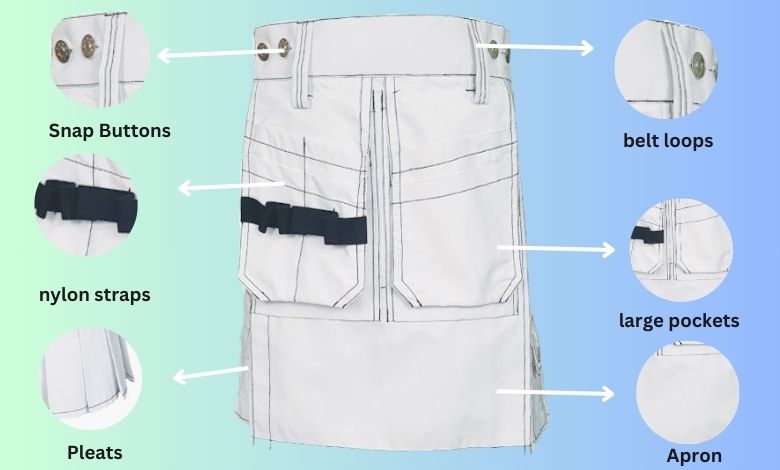 Carhartt White Work Utility Kilt