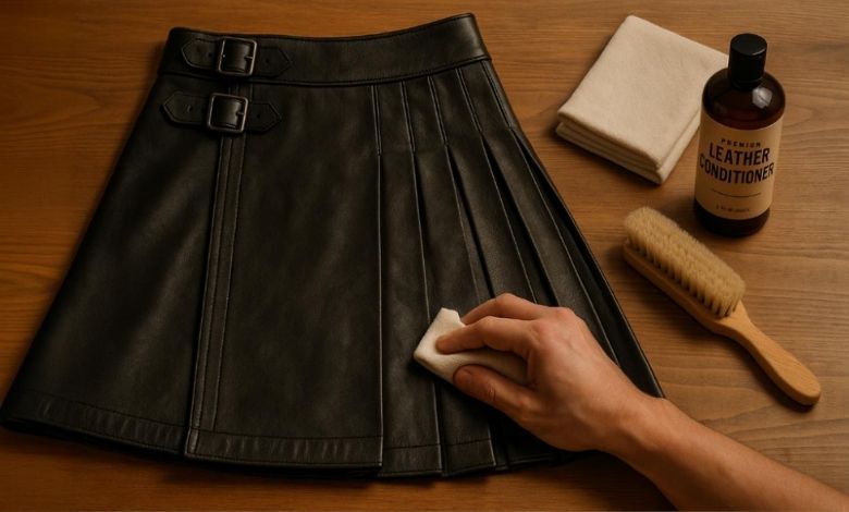 Conditioning and Protecting Leather