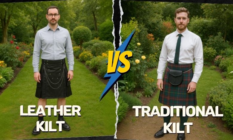 Leather Kilt vs. Traditional Kilt