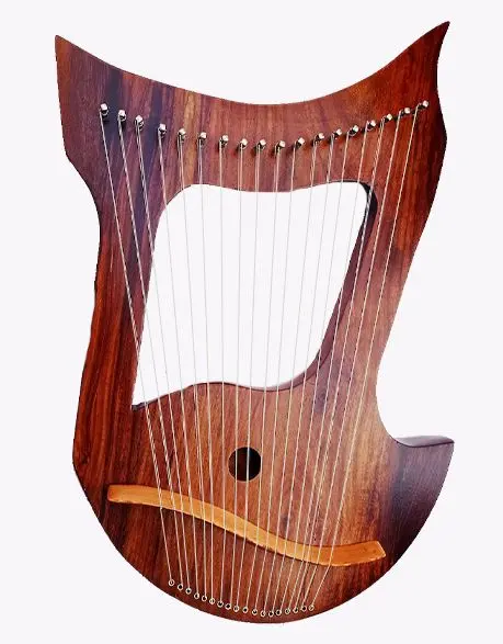 18 String Rosewood Lyre Harp