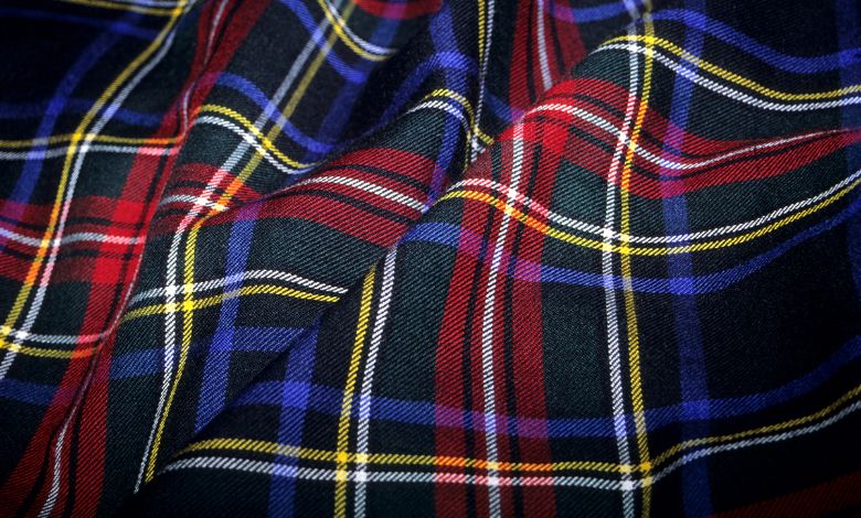 Children Black Stewart Tartan