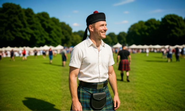 Glengarry Cap Keeps the Summer Cool
