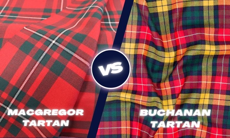 Buchanan Tartan vs. MacGregor Tartan