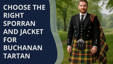 Choose the Right Sporran and Jacket for Buchanan Tartan