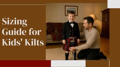 Sizing Guide for Kids' Kilts