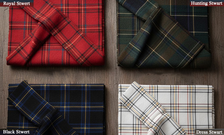 Types of Stewart Tartan