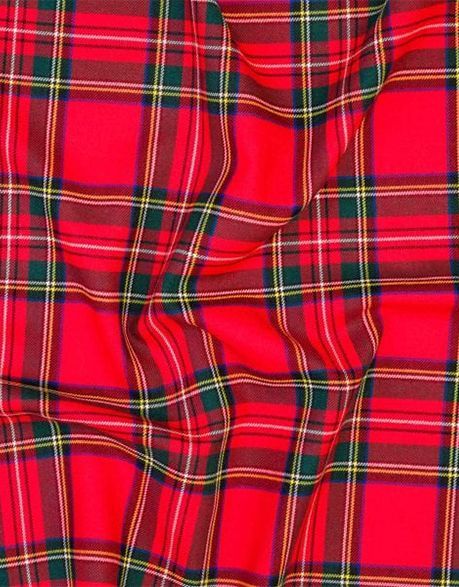 Royal Stewart Tartan Fabric