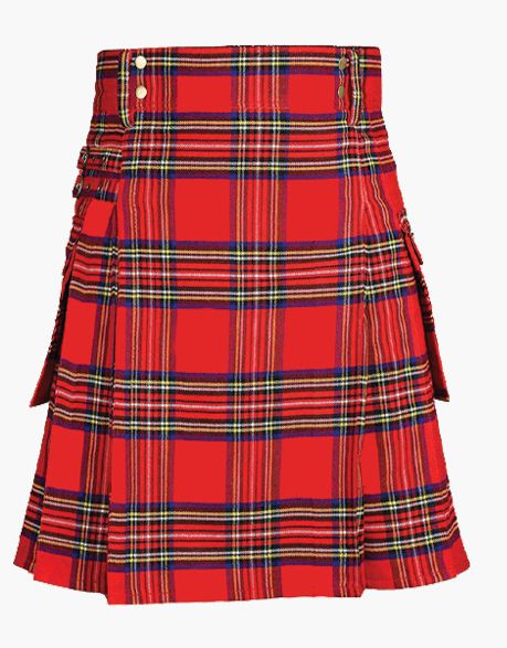Royal Stewart Tartan Utility Kilt