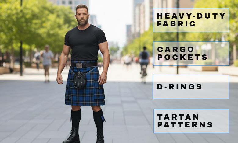 Key Features of Tartan Utility Kilts