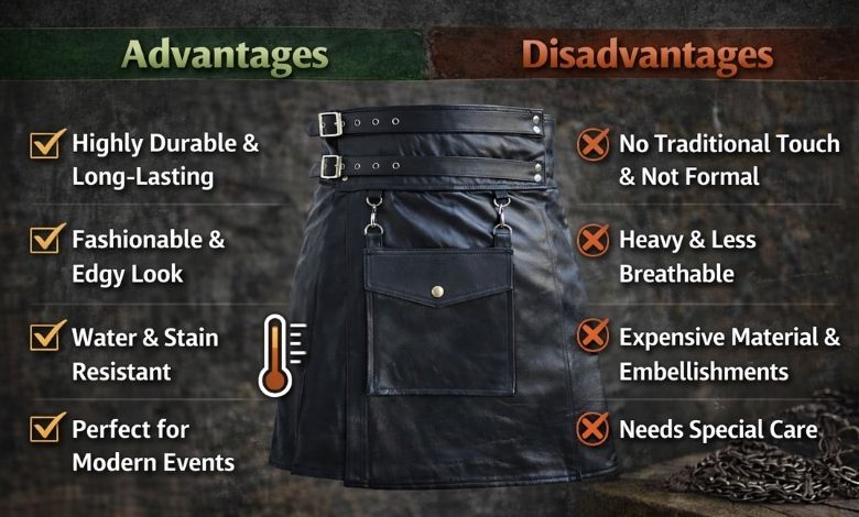 Advantages of Leather Kilts