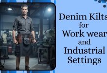 Denim Kilts for Workwear and Industrial Settings
