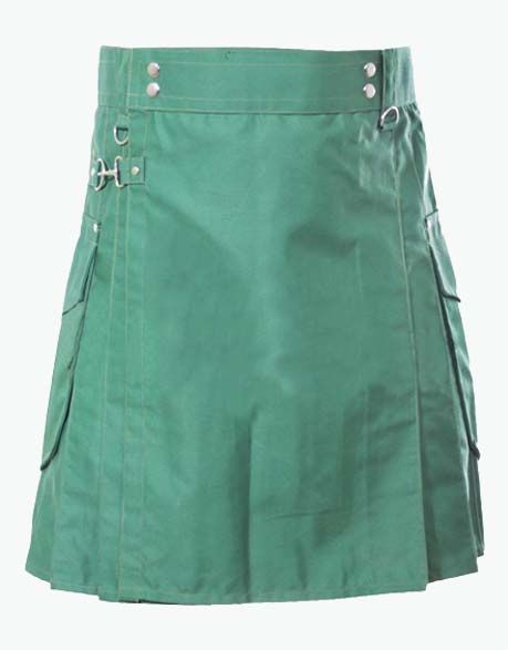 Sea Green Utility Kilt