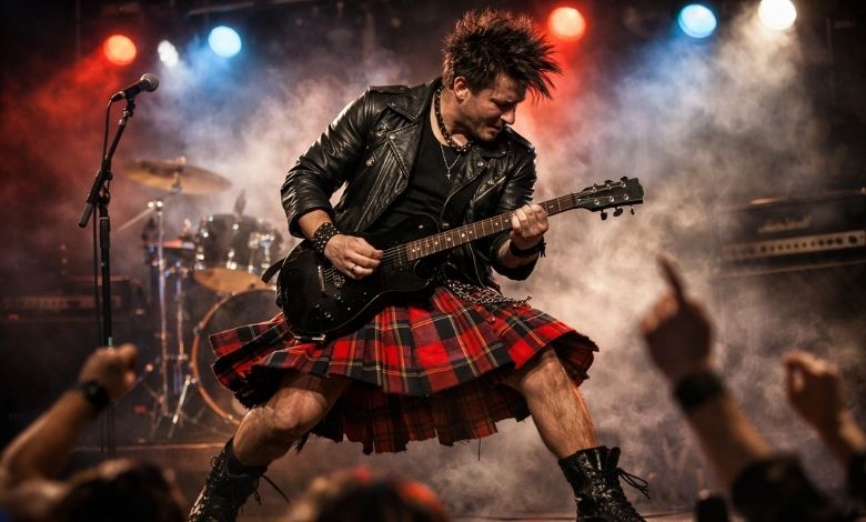 The Influence of Rock Music on Tartan Fashion