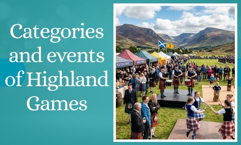 categories and events of highland games