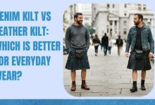 Denim Kilt vs Leather Kilt_ Which Is Better for Everyday Wear