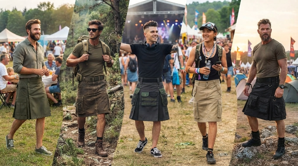 Best Utility Kilts for Summer Outdoor Events and Festivals 