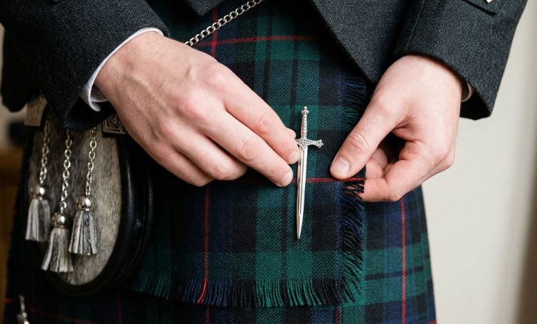 How to Wear a Kilt Pin Properly